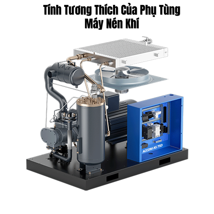 tính tương thích của phụ tùng máy nén khí