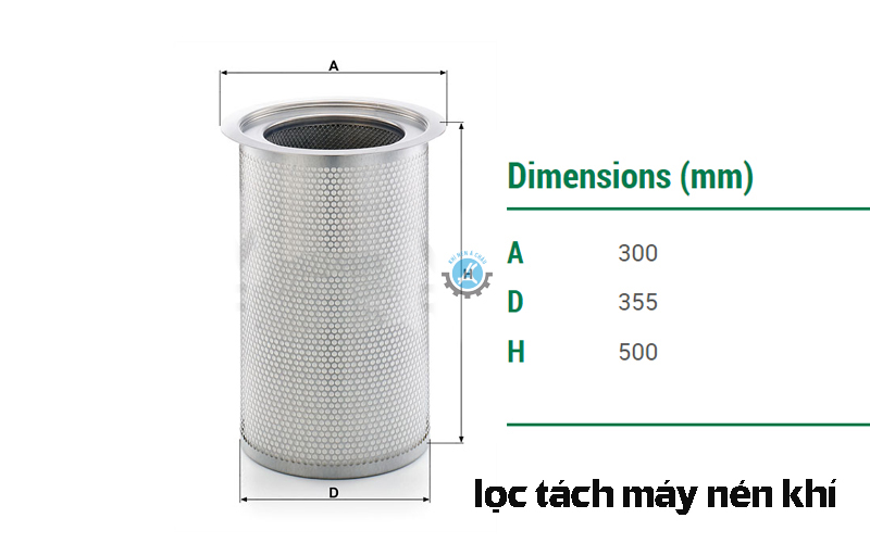 lọc tách máy nén khí